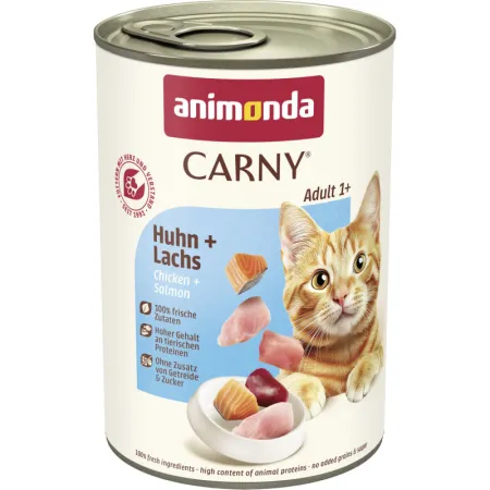 ANIMONDA Carny Adult Cat kurczak z łososiem 400g